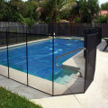swimming pool fence with tempered glass